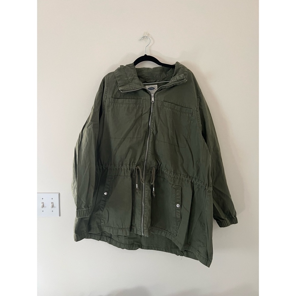 Old Navy Cinched Waist Utility Jacket